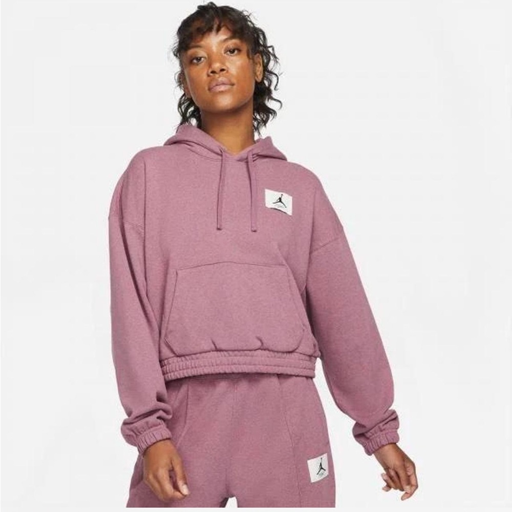 Air Jordan Women’s Purple Fleece Pullover Hoodie XS